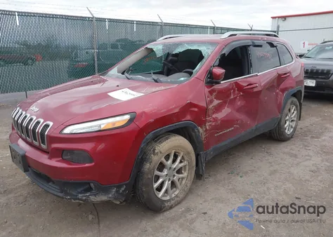 2015 Jeep Cherokee Latitude из США, поврежденный, VIN 1C4PJMCB8FW693583